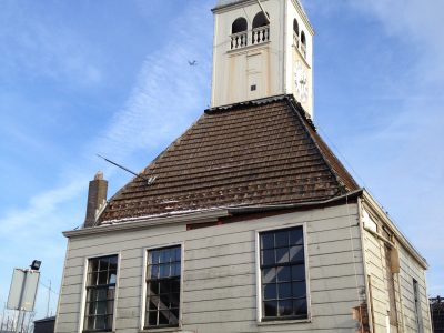 'Kapel' van Durgerdam voor restauratie.