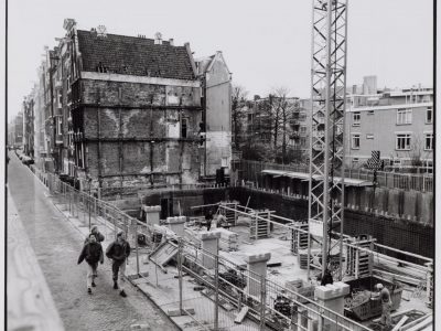 Nieuwe Herengracht 45 tm 53 Bijzonderheid 1992 Panden afgebroken vanwege Metro