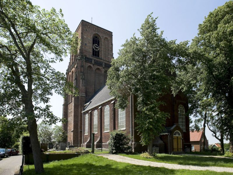 Nederland, Ransdorp, 30 mei 2007kerk met stompe torenStadsherstelFoto: Thomas Schlijper - Copyright Thomas Schlijper