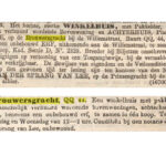 Algemeen Handelsblad (30-09-1861) / Nieuw Amsterdamsch Handels- en Effectenblad (18-10-1861).