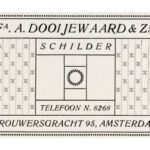 A. D. N. van Gendt, architect, Amsterdam, 1916.