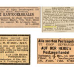 Nieuwe Haarlemsche Courant 14 oktober 1936 / Haarlem's Dagblad 8 mei 1937 / Algemeen Handelsblad 14-12-1943 / De Gooi- en Eemlander - nieuws- en advertentieblad 01-06-1944.