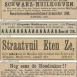 Advertenties voor 'elegante en practische Schwarz muilkorven'