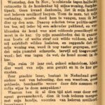 Het betreffende krantenartikel waarnaar verwezen wordt in de laatste advertentie van Schwarz. Het Nieuws van den Dag 10-11-1894