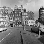 Het pand ingepakt, jaartal onbekend - Bron: Stadsarchief Amsterdam