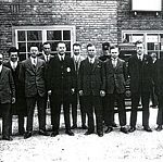 Medewerkers van het postkantoor anno 1928.