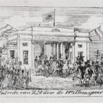 Willem II In 1840 Door De Haarlemmerpoort