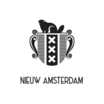 Logo van eetcafé 'Nieuw Amsterdam'.