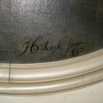 Signatuur plafondstuk Kuyk uit 1790