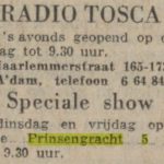 Krantenartikel de Waarheid, Radio Tosca