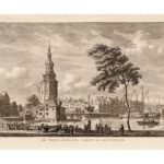 Prent met Binnenkant 50 weergegeven met klokgevel en 3 ramen breed. Bulthuis, Jan (1750-1801). Foto: Stadsarchief Amsterdam.