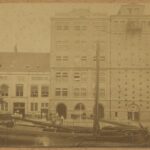 Stoom Meel & Broodfabriek Ceres, Nieuwe Prinsengracht 53-57, ca 1890. Bron Stadsarchief Amsterdam