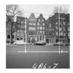 De gedempte Nieuwezijds Voorburgwal 38 in 1962. Foto: Schaap, C.P., Stadsarchief Amsterdam.