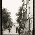 Raamdwarsstraat, gezien naar Lijnbaansgracht anno 1892. Foto: Jacob Olie, Stadsarchief Amsterdam.