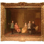 Het gezin Ploos van Amstel, olieverfschilderij toegeschreven aan Jacobus Buys uit circa 1756.