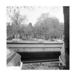 Links Prinsengracht 1A, voor restauratie. Foto: Stadsarchief Amsterdam.