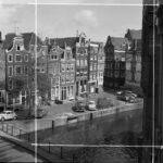 Zelfde hoogte, maar nu in 1960. Foto: Schaap, C.P., Stadsarchief Amsterdam.
