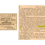 Weekblad van den Algemeenen Nederlandschen Diamantbewerkersbond, jaargang 2, no. 29, 12-06-1896 / Het volksdagblad 08-02-1898.
