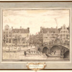 Keizersgracht bij de Heerenstraat 29-41, 1773. Kloet, Pieter van der. Collectie Atlas Dreesmann. Stadsarchief Amsterdam.