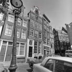 Met duidelijk zichtbaar de ruiter in de top. Na restauratie in 1976. Foto: Gool, Han van, Stadsarchief Amsterdam.