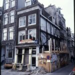 Herengracht 300 tijdens restauratie in 1985.