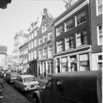 Prinsenstraat 18 met Fourtex in het pand, ongedateerd. Foto: Stadsarchief Amsterdam.