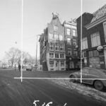 De voorzijde, met eetsalon in 1963. Foto: Schaap, C.P. Bron: Stadsarchief Amsterdam.