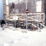Reconstructie van de panden Raamdwarsstraat 9 en Leidsegracht 106 in 1998.