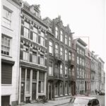 Herenmarkt 9 in 1956. Foto: Stadsarchief Amsterdam.