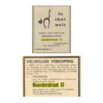 Vrij Nederland, jrg 23, no. 16, 15-12-1962 / Het Parool 03-03-1967.