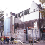 Leidsegracht 106 en Raamdwarsstraat 9 anno 1998.