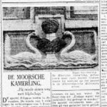Krantenartikeluit de Telefgraaf (feb. 1943).