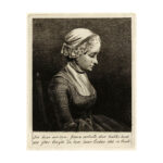 Reinier Vinkeles, Dienstmeid in het logement 'De Zon' (1765).