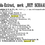Krantenartikel. 30-11-1902, Het Volk.