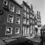 Gevel buiten Wieringerstraat in 1976.