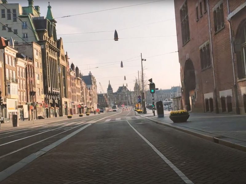 Shot video Stadsherstel 'De stille stad'