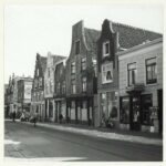 Spaarnwouderstraat 66-78 (v.r.n.l.) in 1961. Bron: Noord-Hollands Archief