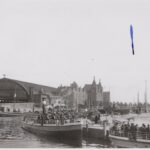 De stoombootdienst op Landsmeer bij Open Havenfront, jaartal onbekend. Stadsarchief Amsterdam