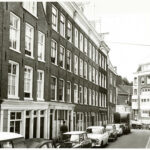 Nieuwe Leliestraat 177-187 in 1966. Foto: Arsath Ro'is, J.M., Stadsarchief Amsterdam.