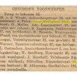 'Gevonden voorwerpen'. Bron: Nieuwe Haarlemsche Courant 11-05-1914.