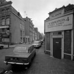 Kadijksplein met Laagte Kadijk in 1977. Foto: Gool, Han van, Stadsarchief Amsterdam.