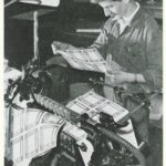 De drukkerij in 1960. Bron: Noord-Hollands Archief