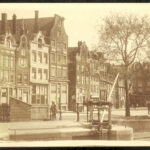Circa 1930 oorspronkelijke rooilijn andere onderpui. Foto: Stadsarchief Amsterdam.