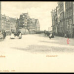 Stromarkt 5-45, circa 1900. Trenkler & Co via Stadsarchief Amsterdam.