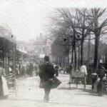 Markt op het Amstelveld anno 1890.