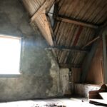 De staat van het dak voor restauratie (2019)