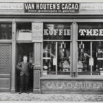 Reclame anno 1902 Westerstraat 139, Koffie, thee, cacao en suikerwinkel.