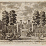 Belvedere, de buyteplaets van den hr Pieter van den Broek in de Schagerlaan, 1724.