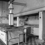 Oude keuken (bouwdeel c), 1969. Foto: Willem Marloed Zilver Rupe, NHA.