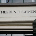 't Heeren Logement in Leiden (de Burcht) was een deftige herberg. Bron: Erfgoed Leiden.